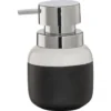 Sealskin Sphere zeepdispenser porselein zwart