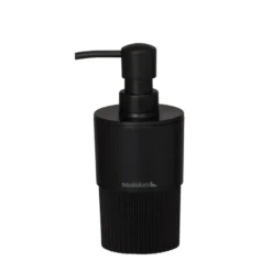 Sealskin Zeepdispenser Brave zwart 280 ml vrijstaand