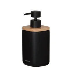 Sealskin Zeepdispenser Mind zwart 200 ml vrijstaand
