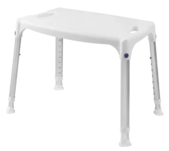 Secucare douchekruk Quattro rechthoek verstelbaar hoogte 39-54 cm wit