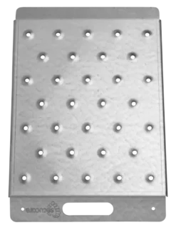 Secucare drempelhulp plus mini 2 B=25 cm H=7-15 cm staal verzinkt