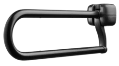 Secucare wc-beugel opklapbaar premium 70 cm zwart