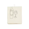 Servet beige 4 stuks - l40xb40cm