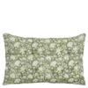 Sierkussen bloemen groen - l55xb35xh10cm