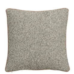 Sierkussen bouclé grijs - l45xb45xh10cm