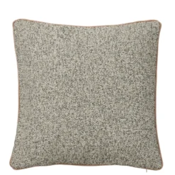 Sierkussen bouclé grijs - l45xb45xh10cm