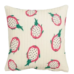 Sierkussen dragon fruit - l45xb45xh10cm