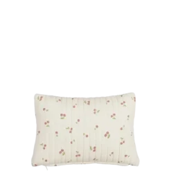 Sierkussen kersen d.roze - l35xb25xh10cm