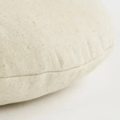 Sierkussen palmboom rond groen - h10xd40cm