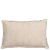 Sierkussen ruit crème - l55xb35xh10cm