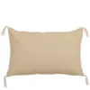 Sierkussen ruit licht bruin - l55xb35xh10cm