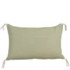 Sierkussen ruit licht groen - l55xb35xh10cm