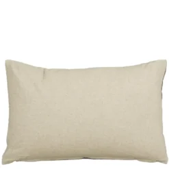 Sierkussen stip donker bruin - l55xb35xh10cm