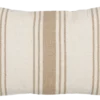 Sierkussen streep beige - l55xb35xh10cm