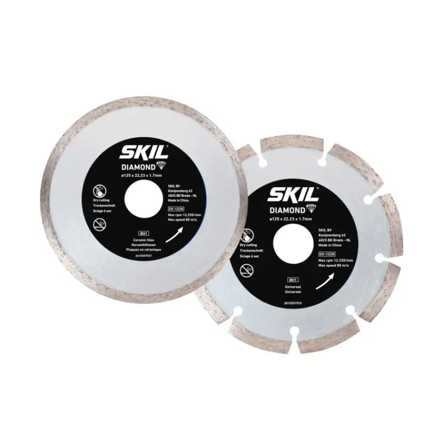 SKIL Diamantschijf 125mm in 2-delige set 2610S01159 Outlet