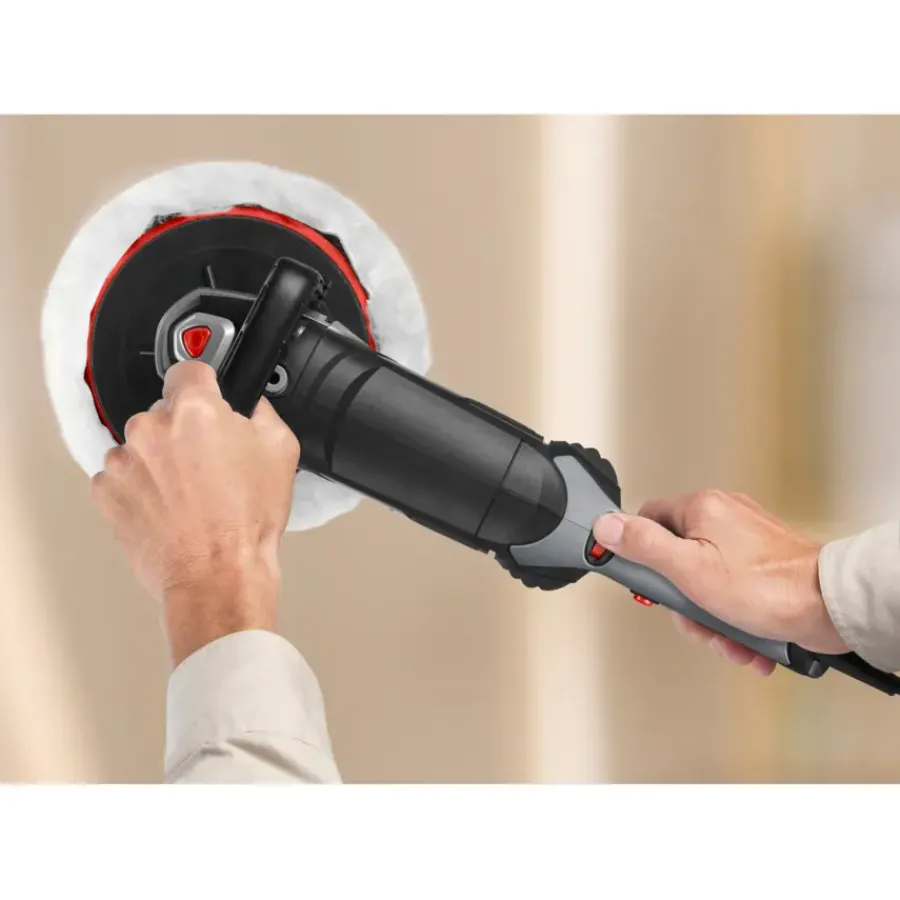 SKIL polijstmachine 1144AA 1200W inclusief 3 polijstschijven 180mm Outlet