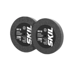 SKIL Slijpschijven 150mm (grit 36, grit 60) voor werkbankslijpmachine 2610S01192 voor o.a. model 1355 Sale
