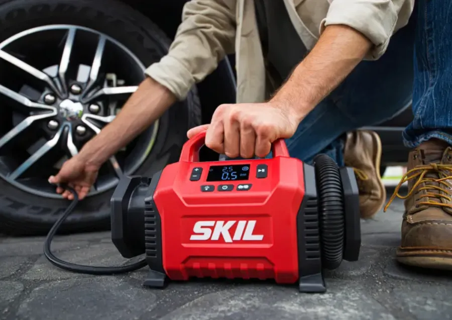 SKIL 20V luchtcompressor 3153CA (zonder accu) Sale