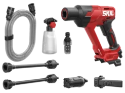 SKIL 20V mobiele middendrukreiniger 24 bar 0762CA (zonder accu) Hot