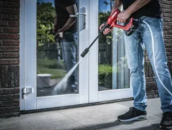 SKIL 20V mobiele middendrukreiniger 24 bar 0762CA (zonder accu) Hot