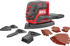 SKIL 20V multischuurmachine 3720CB compact brushless incl. 24 schuurbladen en 3 schuurhulpstukken (zonder accu)