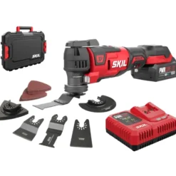SKIL 20V multitool 3650GA brushless incl. 2,0Ah USB accu + snellader en accessoires New