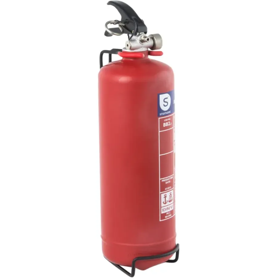 Smartwares Brandblusser BB2 Poeder 2 kg Brandklasse ABC Inclusief Ophangbeugel Sale