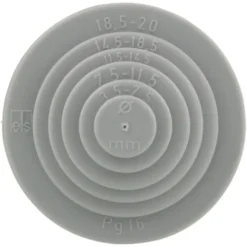 Geen Snijnippel PG16 grijs tbv kabeldoos 20mm (10 stuks) Hot