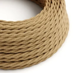 Creative Cables Snoer gedraaid jute per cm Outlet