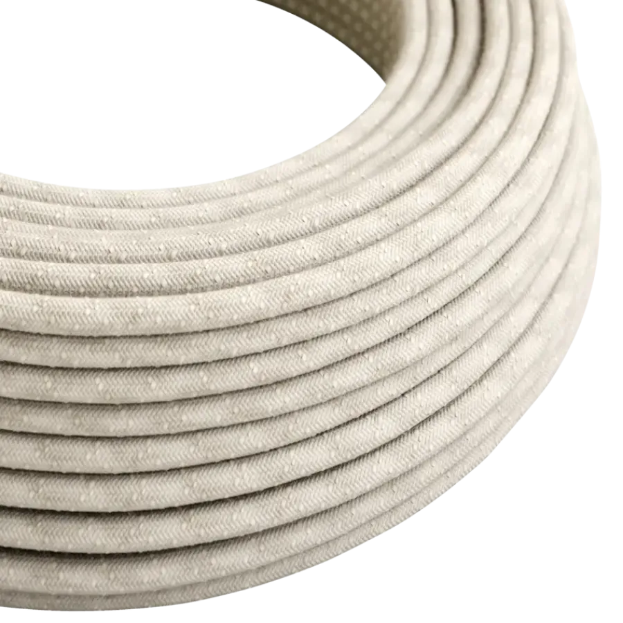 Creative Cables Snoer linnen per cm Hot