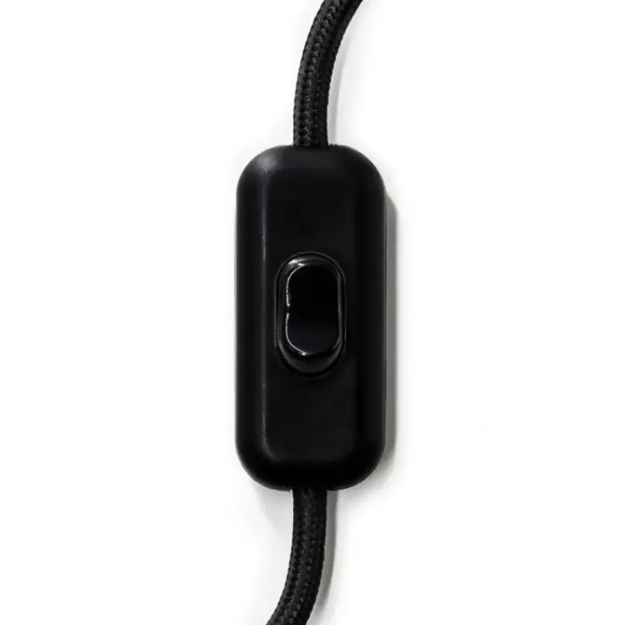 Creative Cables Snoerschakelaar zwart
