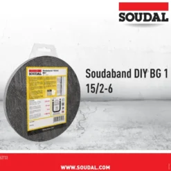 Soudal gecomprimeerde zwelband 2-6mm, 15mm breed en 12m lang Sale