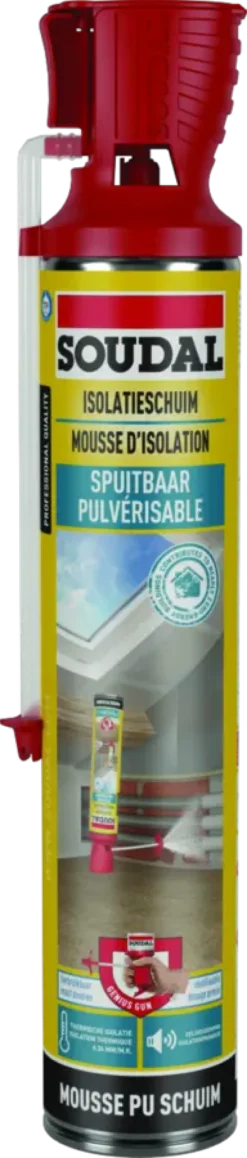 Soudal Genius Isolatieschuim 700 ml Best