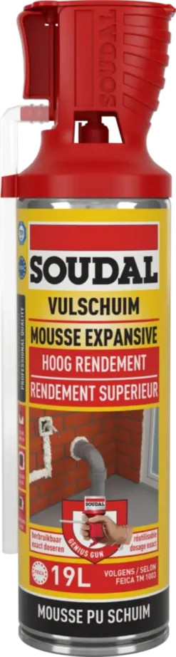 Soudal Genius pur bouwschuim universeel 500 ml Online