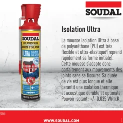 Soudal pur bouwschuim ultra isolatie foam 600 ml Outlet
