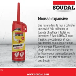 Soudal PU-schuim Compact 150 ml Best