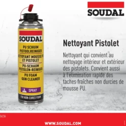 Soudal schuimpistool / PU-schuim reiniger 500 ml