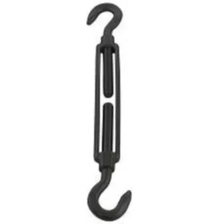 Spanner open behuizing m5 haak-haak RVS Zwart