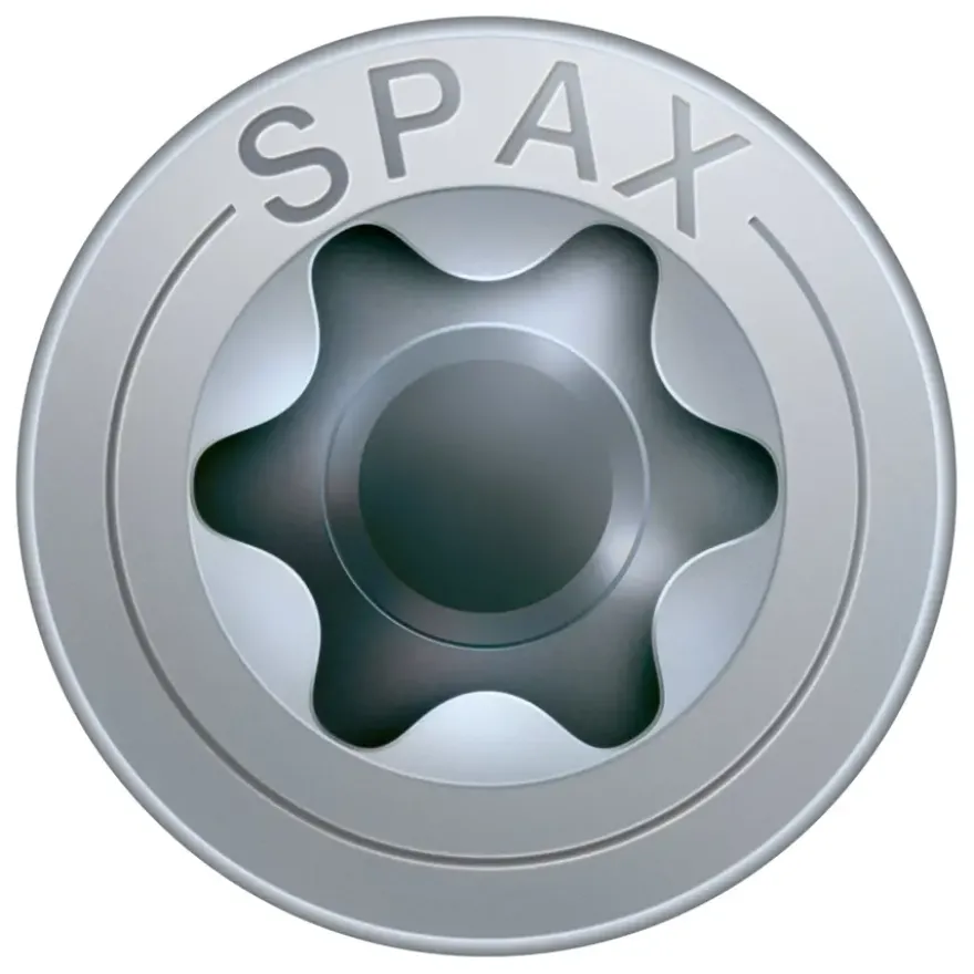 Spax schroef T-Star Plus geel 4,5x80 mm 150 stuks