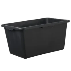 Gripline Speciekuip recht 45 liter zwart Clearance