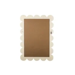 Spiegel beige met randjes