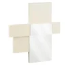 Spiegel creme FSC Mix - l43,5xb4,5xh47cm
