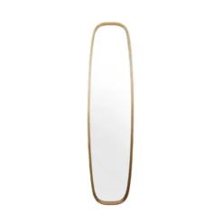 Spiegel met houten frame 40x160x4,8cm
