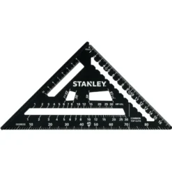 STANLEY multifunctionele aluminium bouwdriehoek 180mm Best