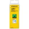 Stanley nieten type G roestvrij staal lengte 12mm - 1000st.