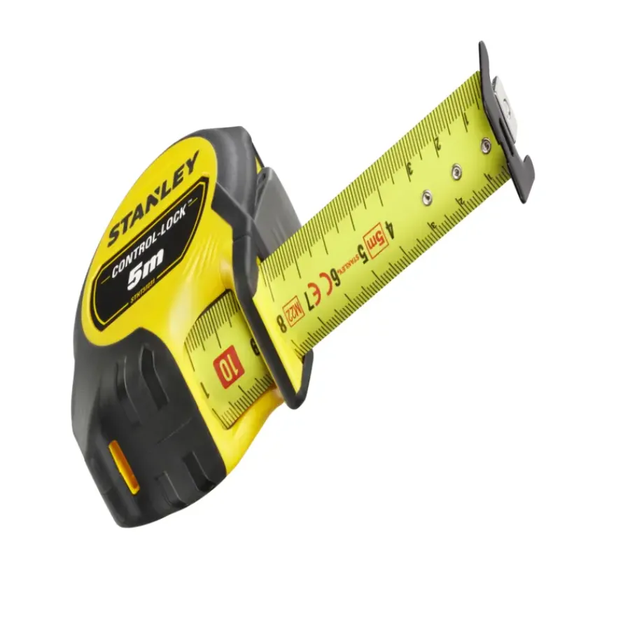 STANLEY rolbandmaat Control-Lock 5 meter Best