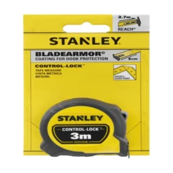 STANLEY rolbandmaat Control-Lock 3 meter Best
