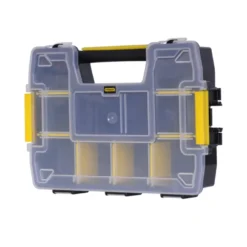 STANLEY Sortmaster Light opbergdoos 10-vaks met handvat ca. 7x30x22 cm