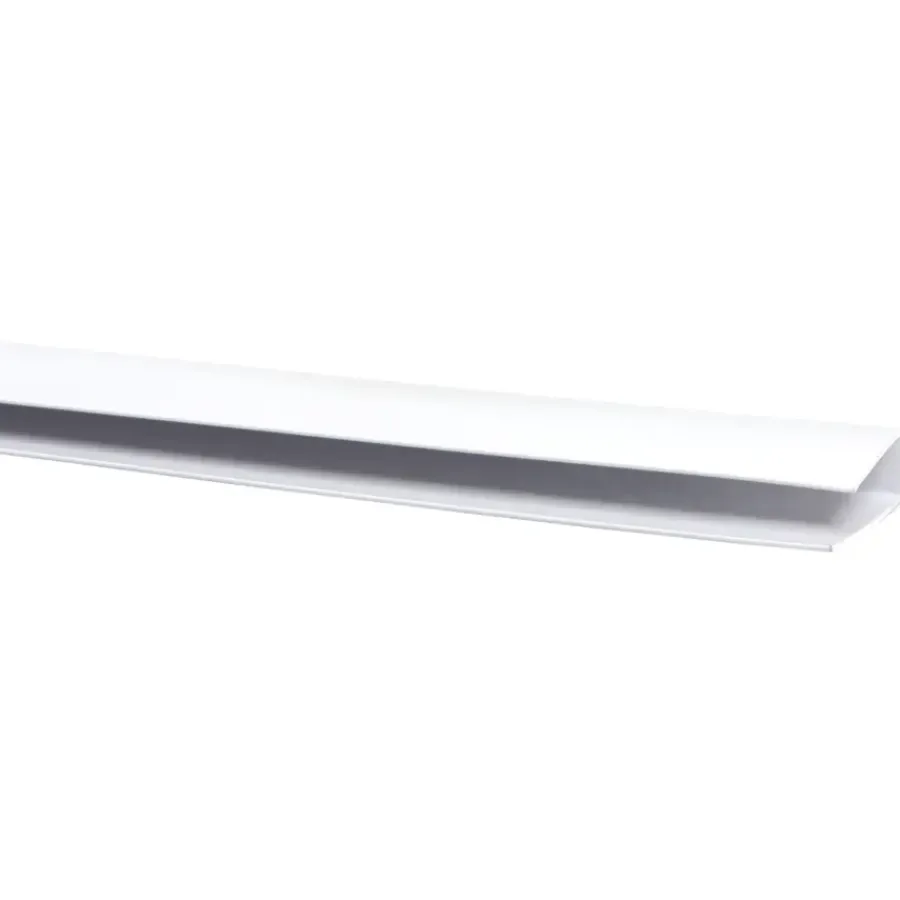 Geen Startprofiel voor kunststof schroot, lengte 270 cm wit Clearance