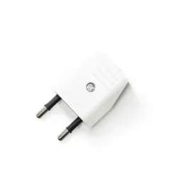 Creative Cables Stekker plat ongeaard wit Hot